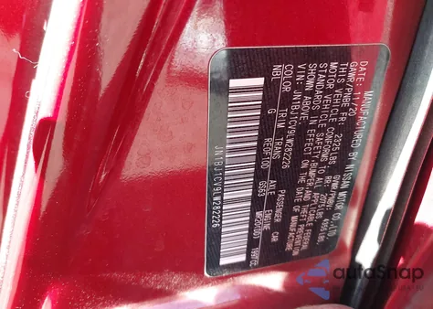 2020 Nissan Rogue Sport Sv Fwd Xtronic Cvt z USA, uszkodzony, nr VIN JN1BJ1CV9LW282226